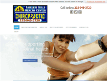 Tablet Screenshot of fairlesshillshealthcenter.com